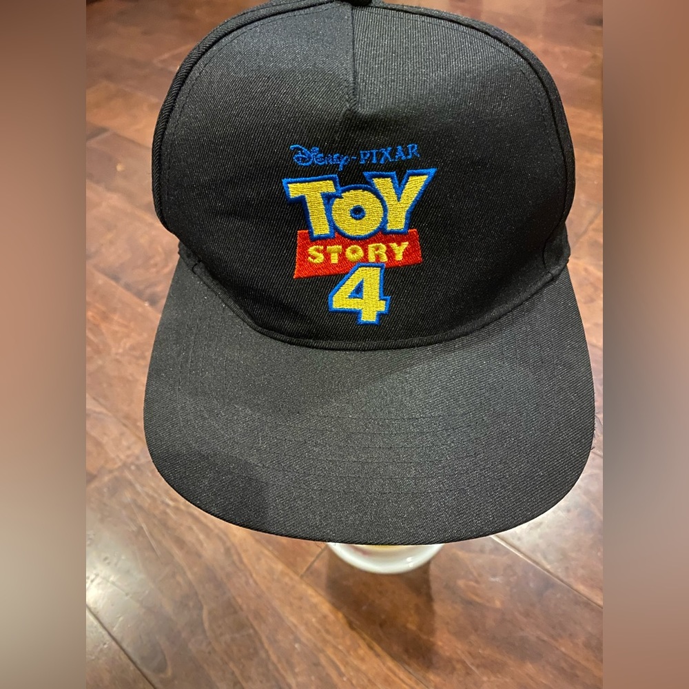 Disney Pixar Toy Story 4 Movie Promo Snapback Black Hat - Adjustable size